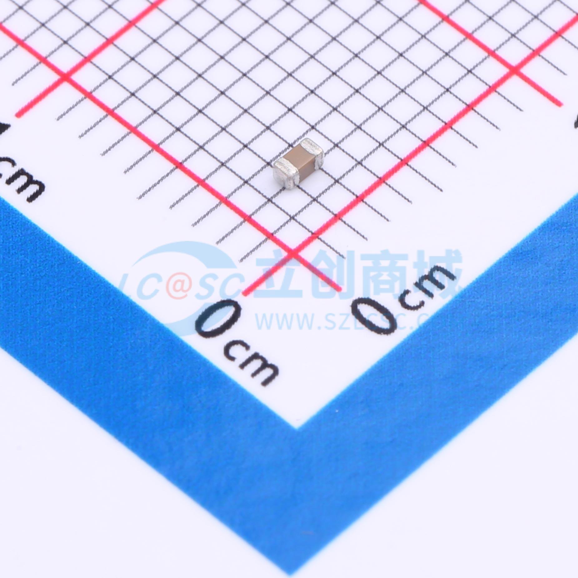 CS0603KRX7R0BB104实物图