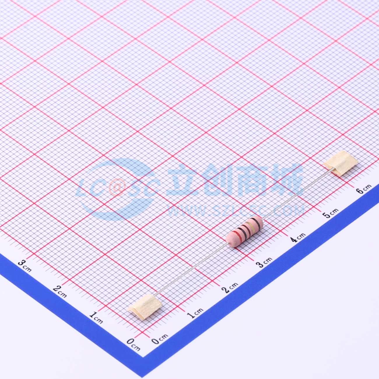 点击查看大图 KNP1WS-200Ω±5%-XT52实物图