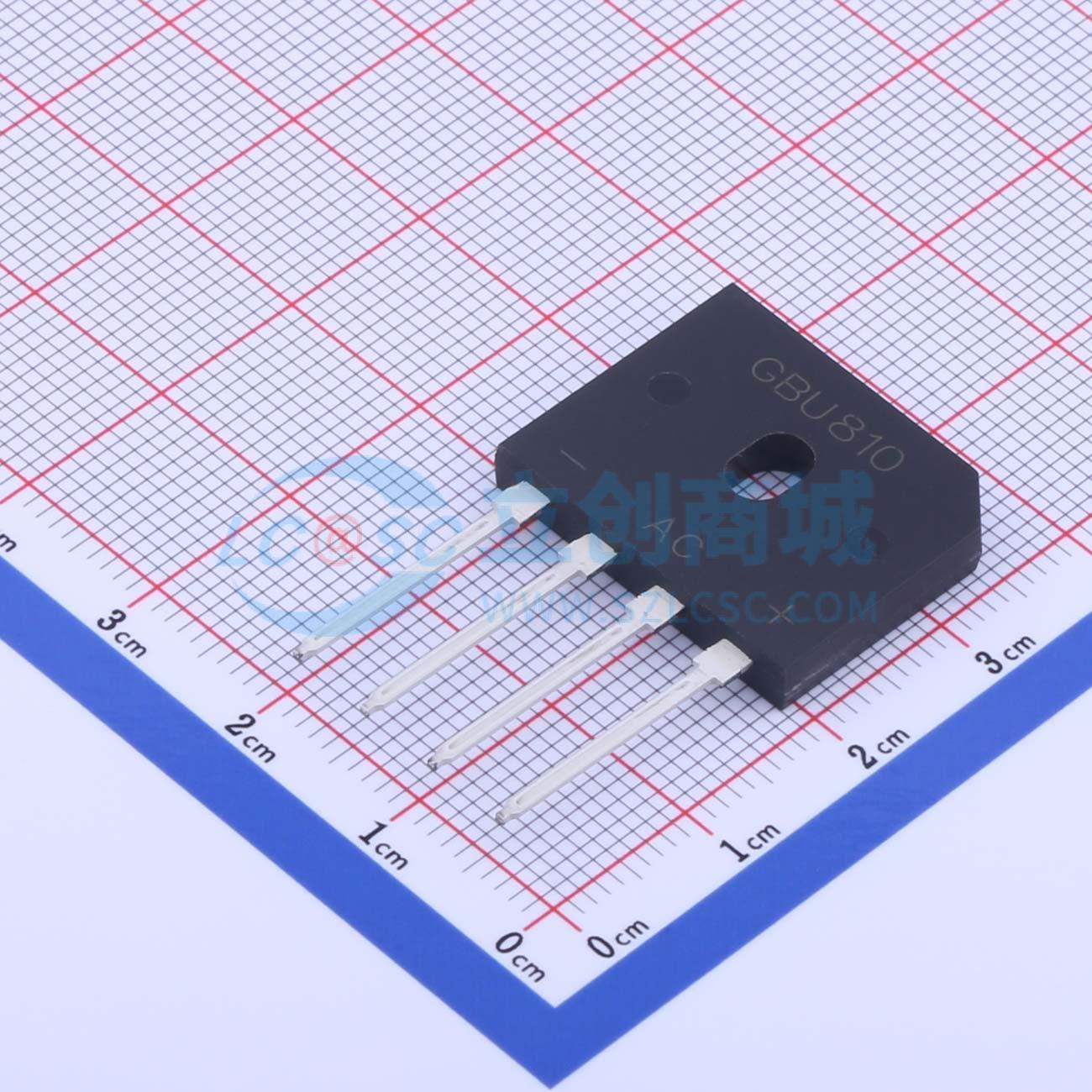 点击查看大图 GBU810实物图