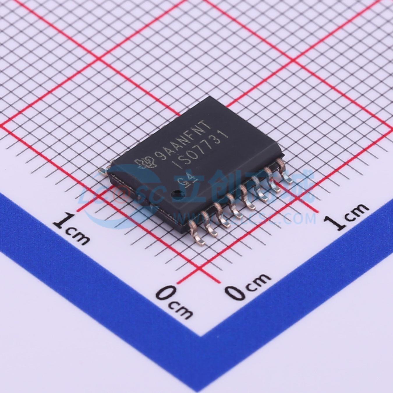 点击查看大图 ISO7731DWR实物图