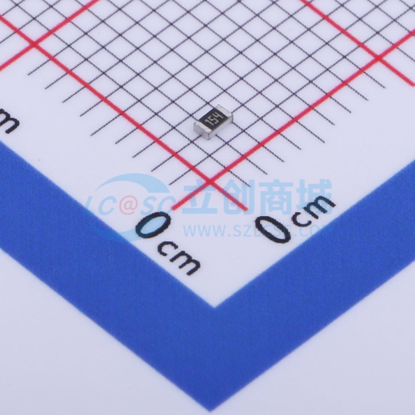 点击查看大图 CR0603J150KP05Z实物图