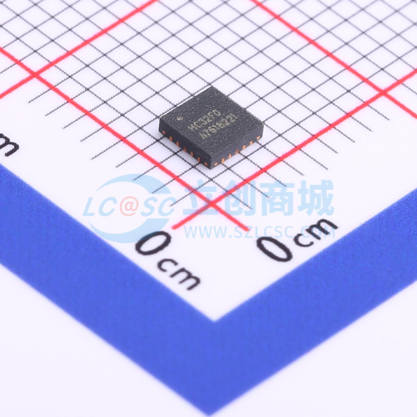 点击查看大图 HC32F003C4UA-SFN20TR实物图