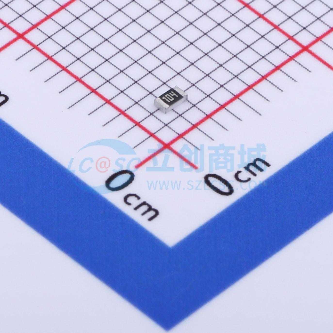 CR0603J100KP05Z实物图