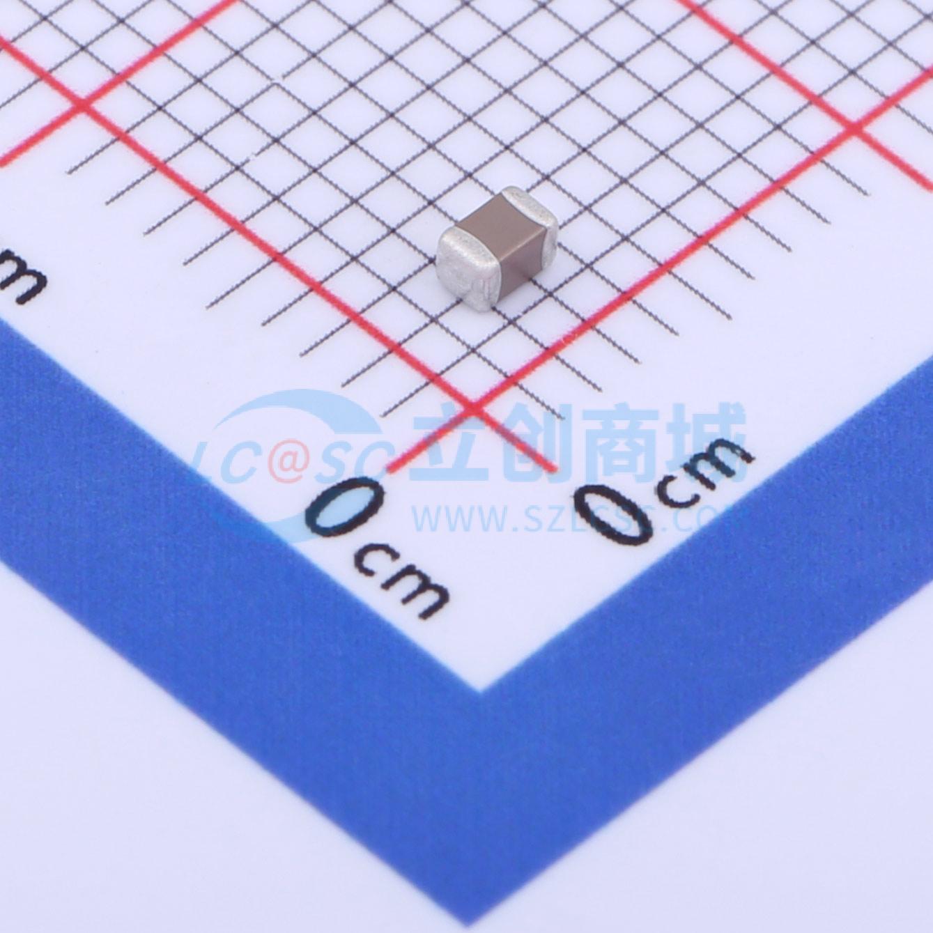 点击查看大图 0805B684K160NT实物图