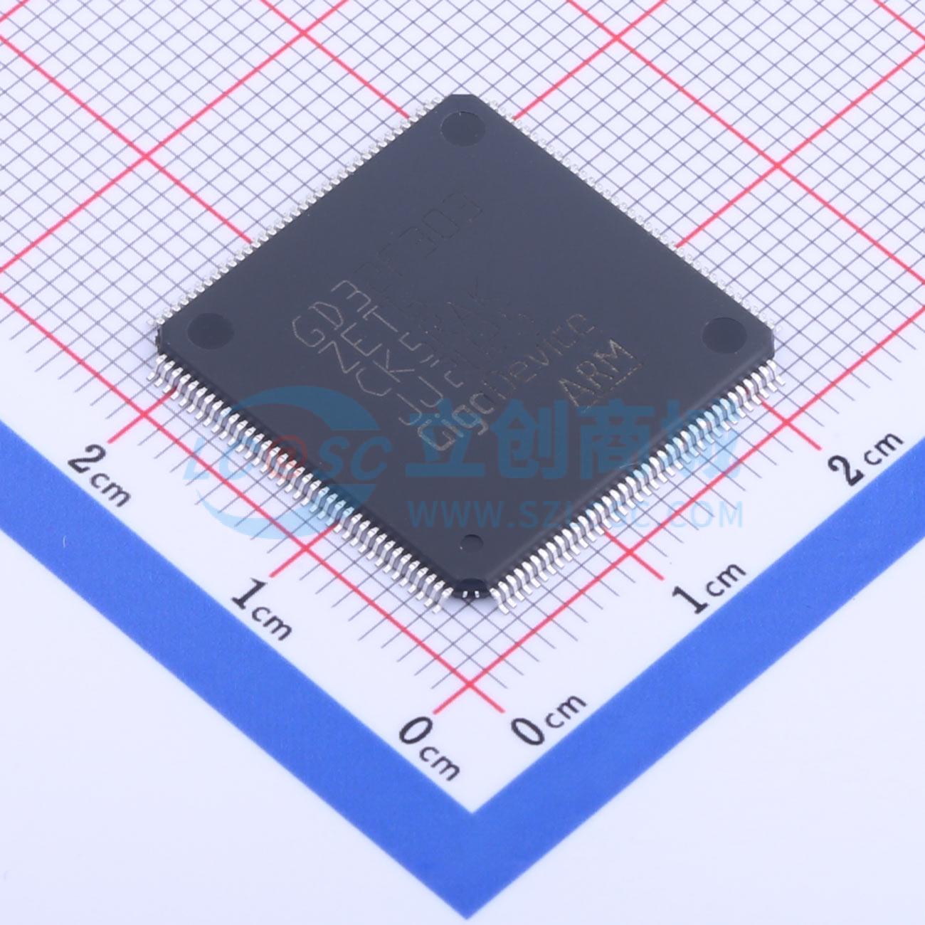 点击查看大图 GD32F303ZET6实物图