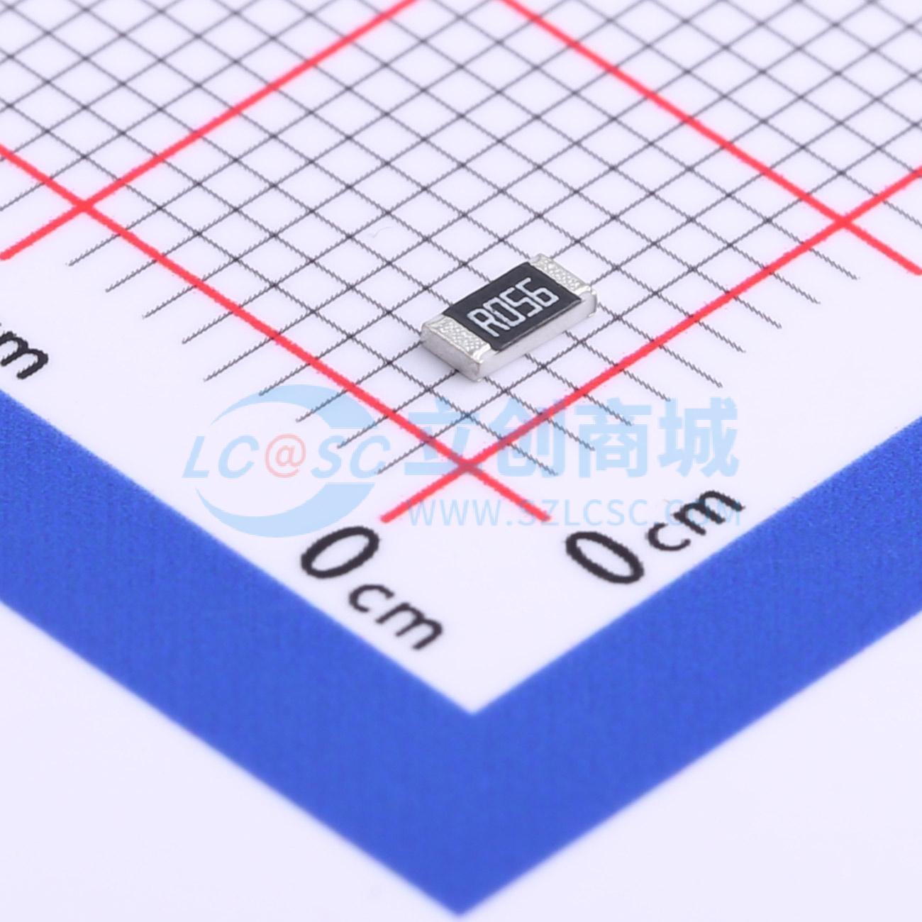 点击查看大图 RL1206FR-070R056L实物图