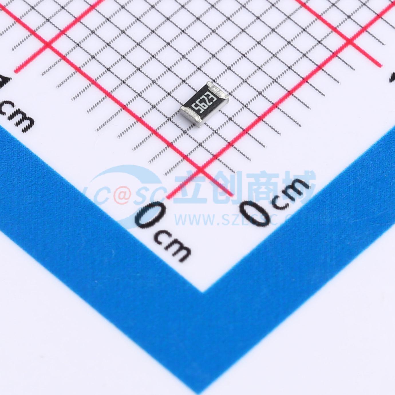 点击查看大图 RT0805BRD07562KL实物图