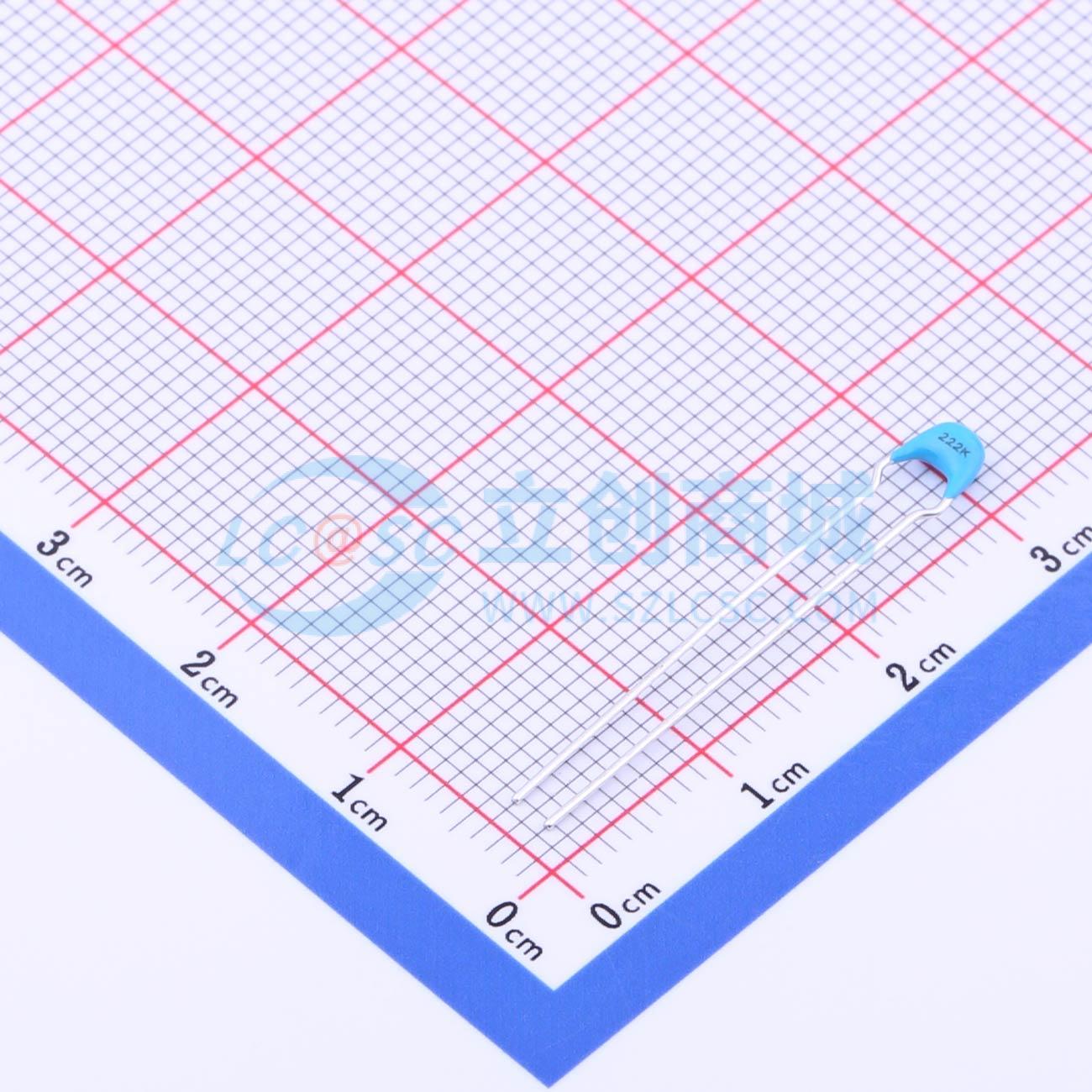 点击查看大图 RDER71H222K0P1H03B实物图