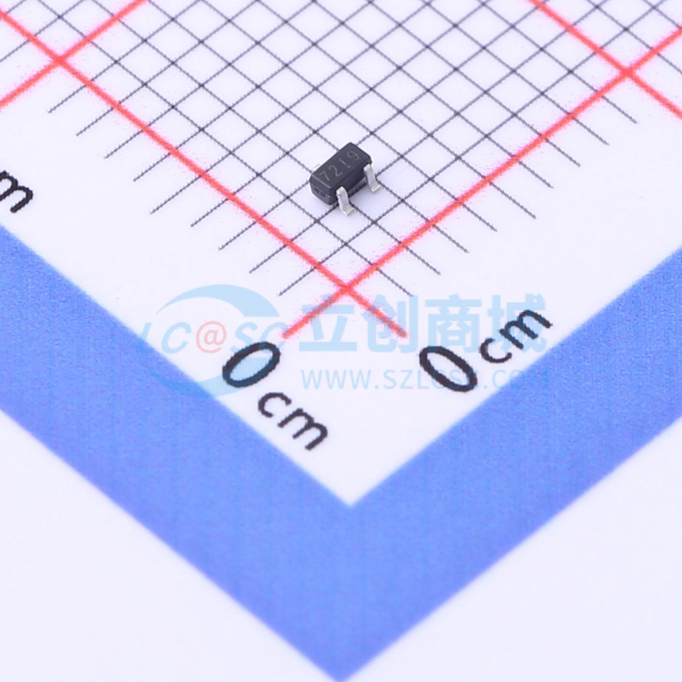 点击查看大图 2N7002TQ-7-F实物图
