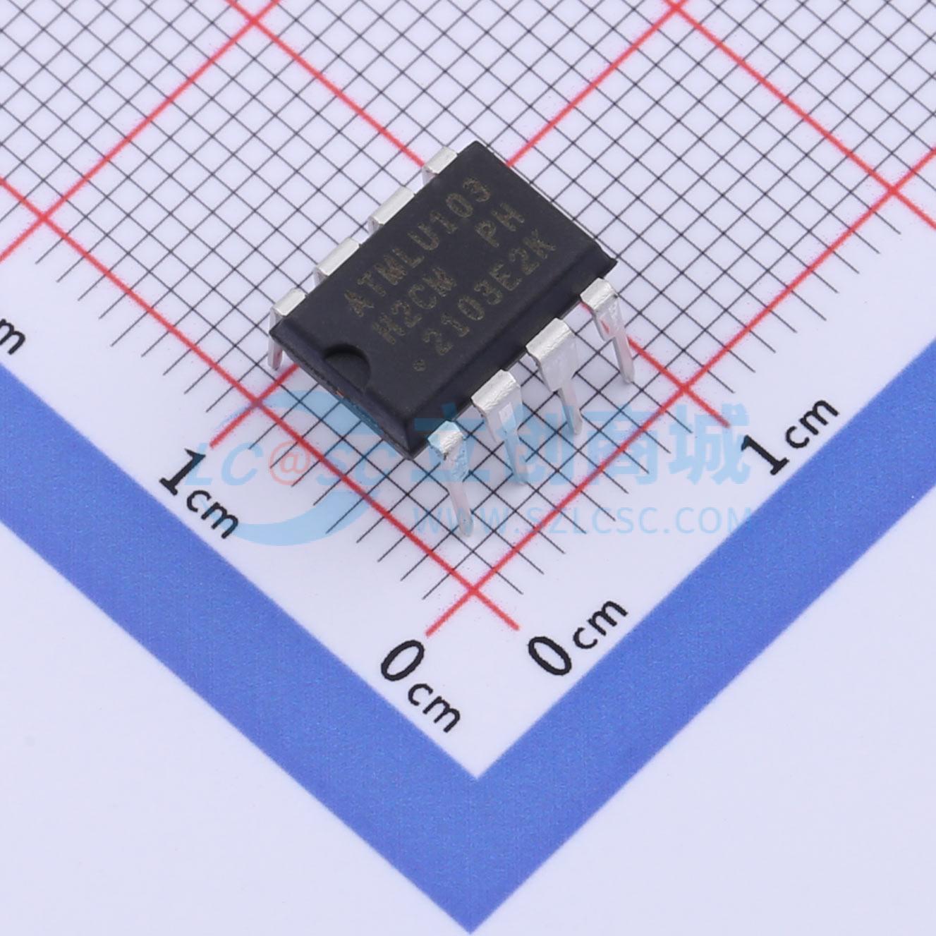 点击查看大图 AT24HC02C-PUM实物图