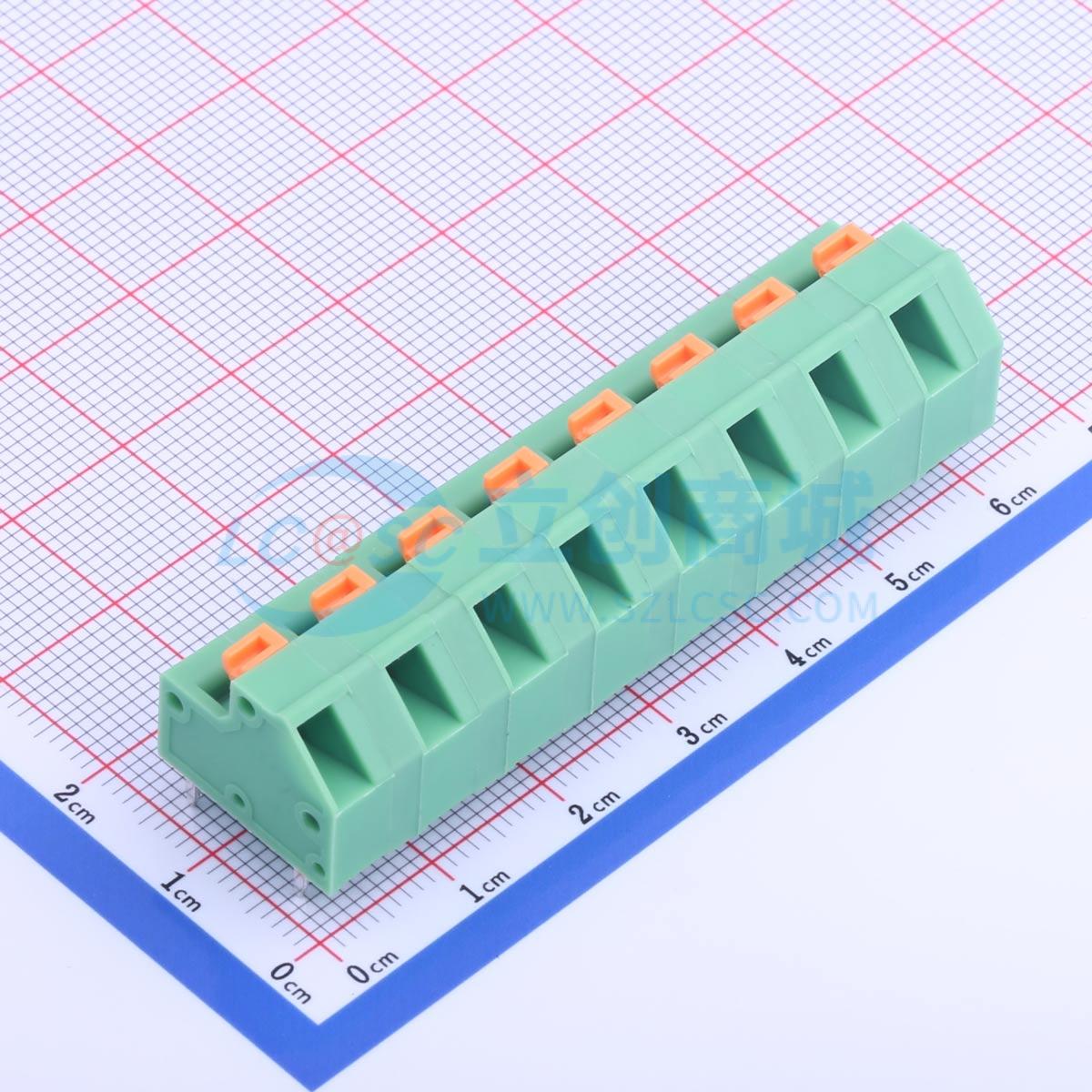 KF237-7.62-8P实物图
