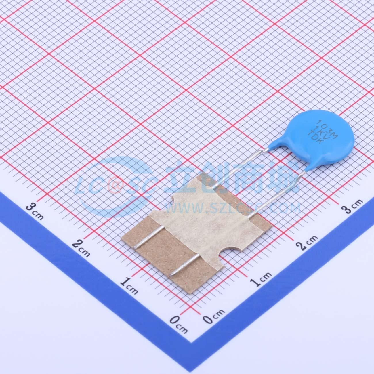 点击查看大图 CK45-E3AD103MYVNA F=7.5MM实物图