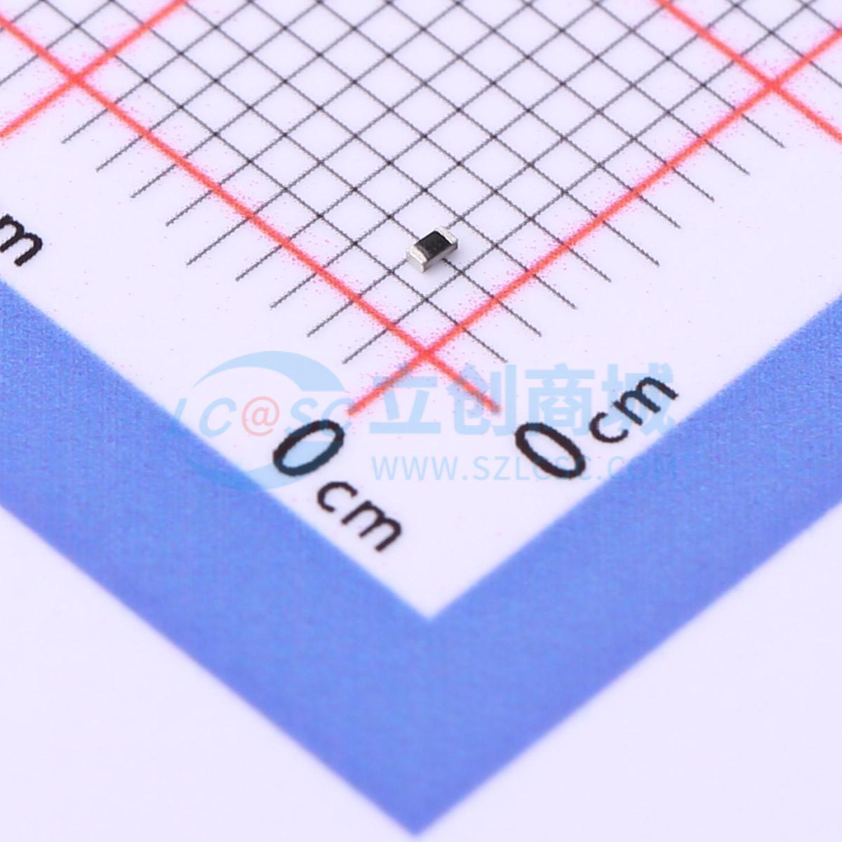 点击查看大图 CRCW0402154KFKED实物图