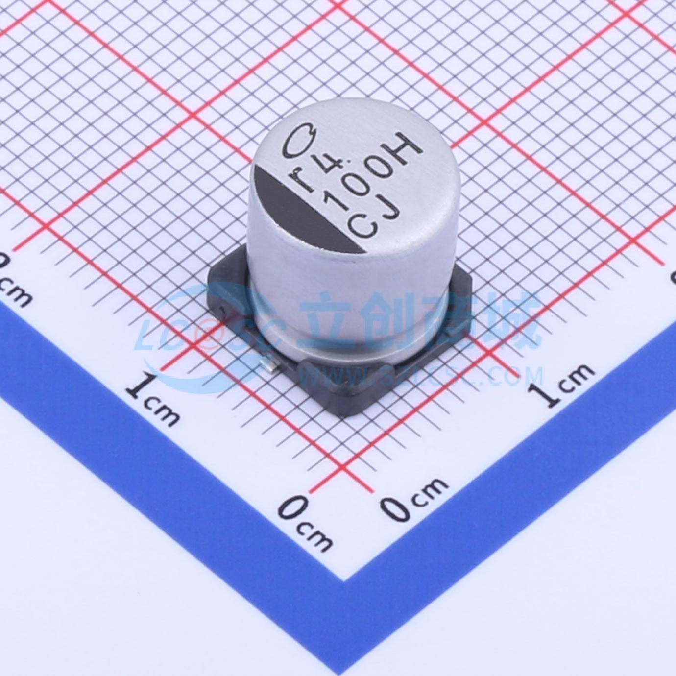 点击查看大图 UCJ1H101MCL1GS实物图