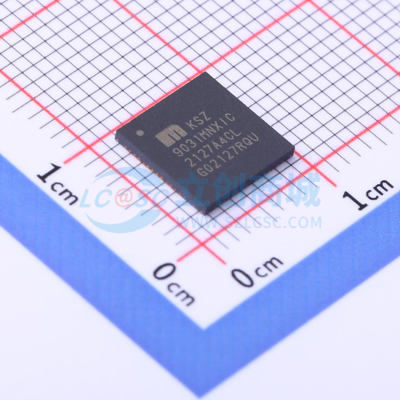 点击查看大图 KSZ9031MNXIC实物图