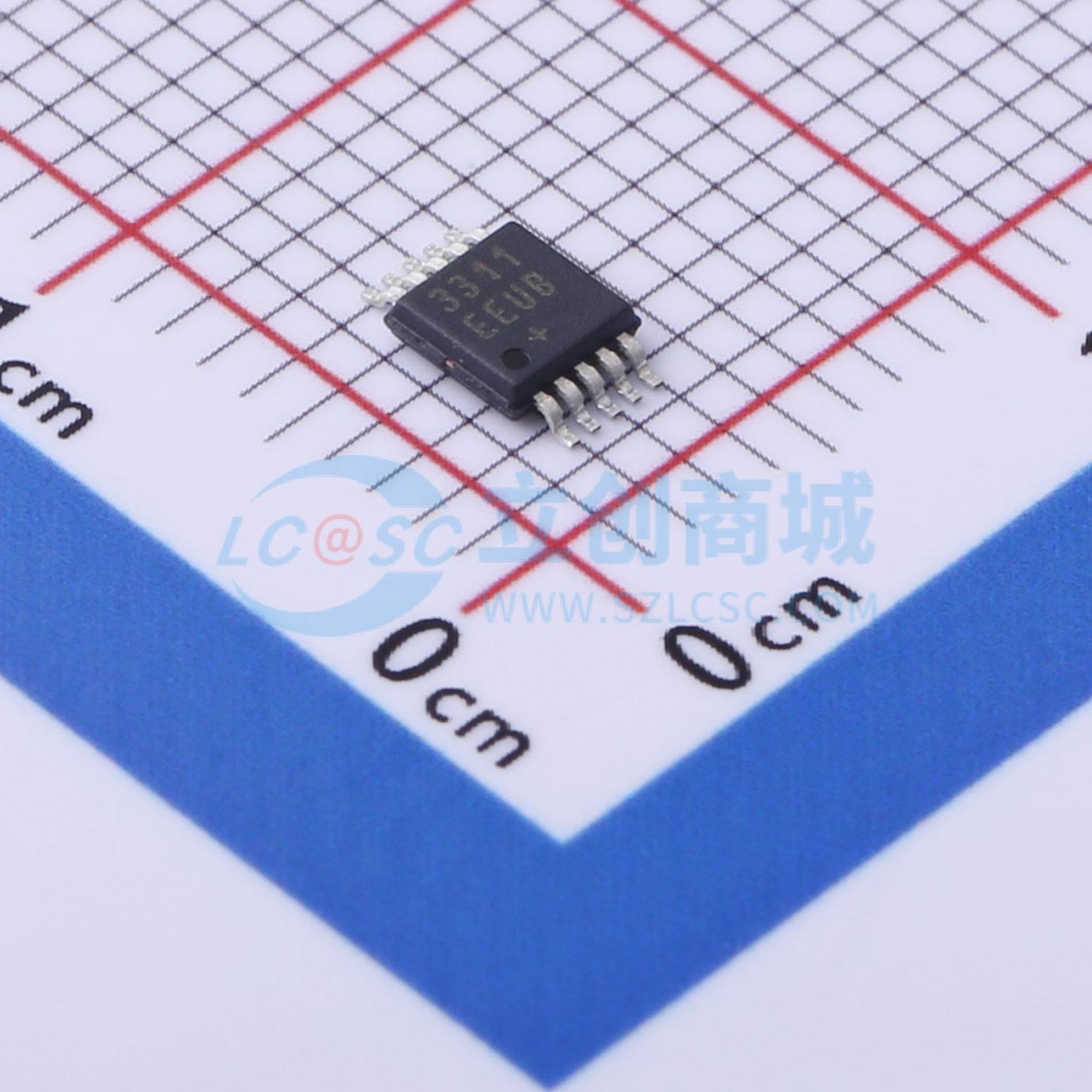 点击查看大图 MAX3311EEUB+实物图