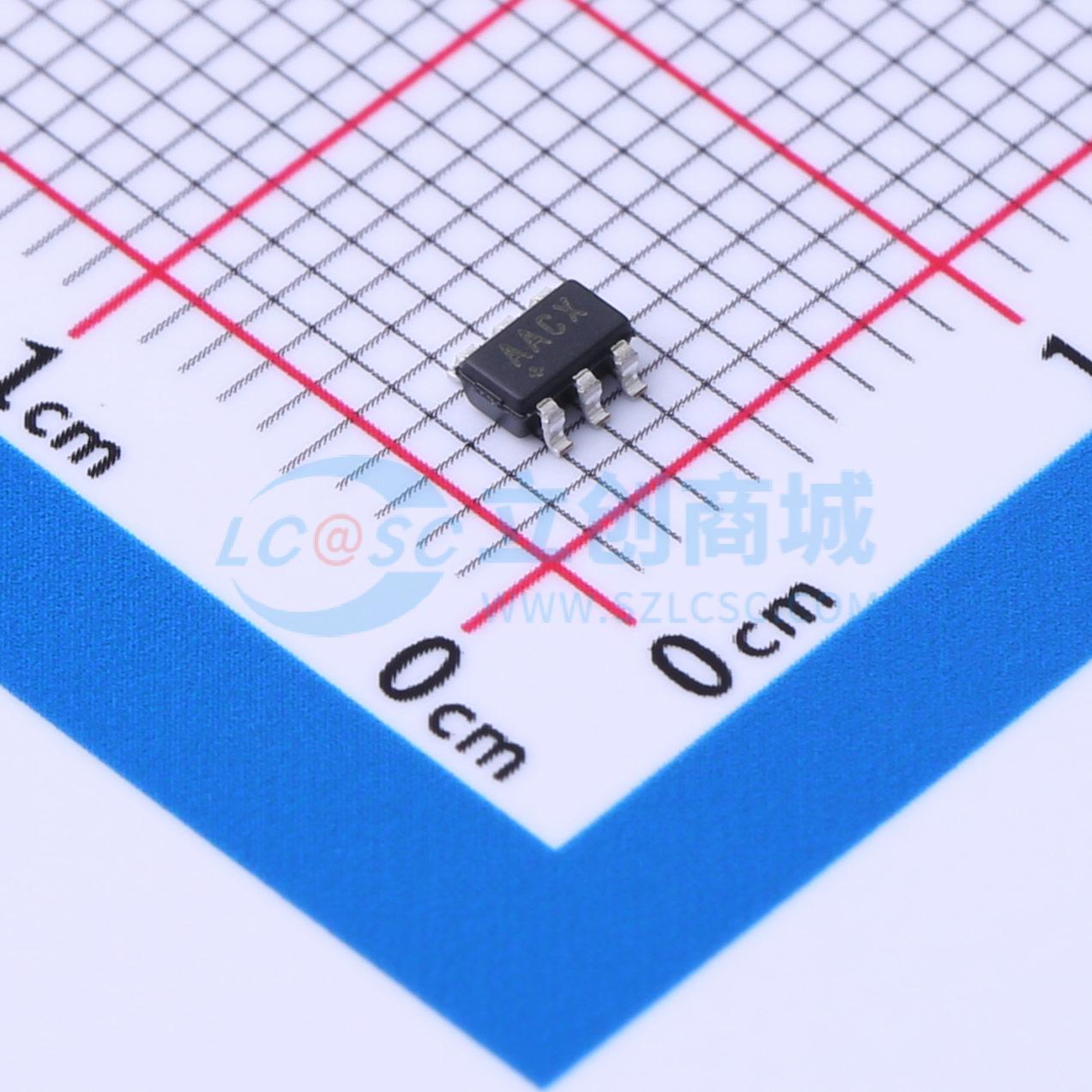 点击查看大图 MAX6343TUT+T实物图