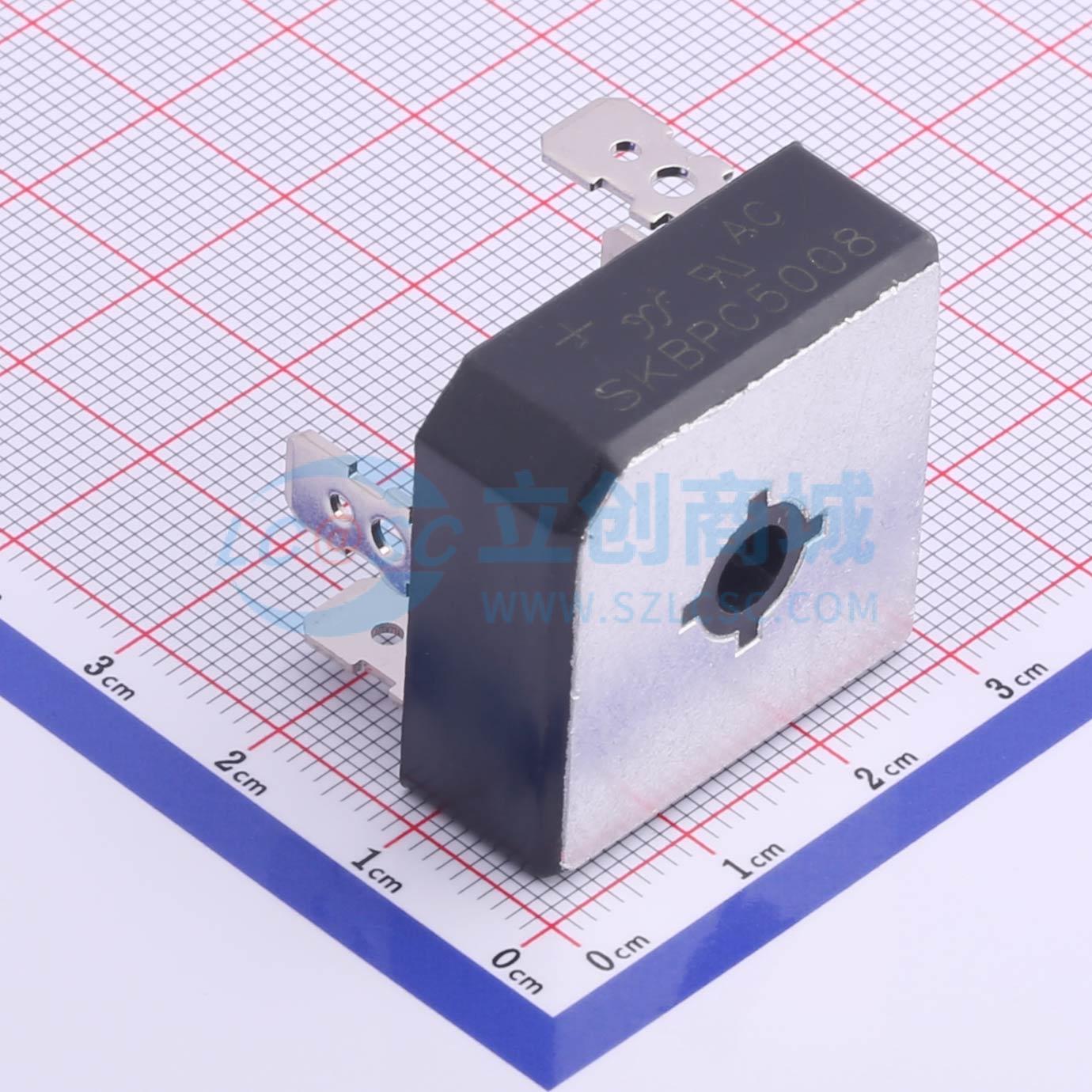 点击查看大图 SKBPC5008实物图