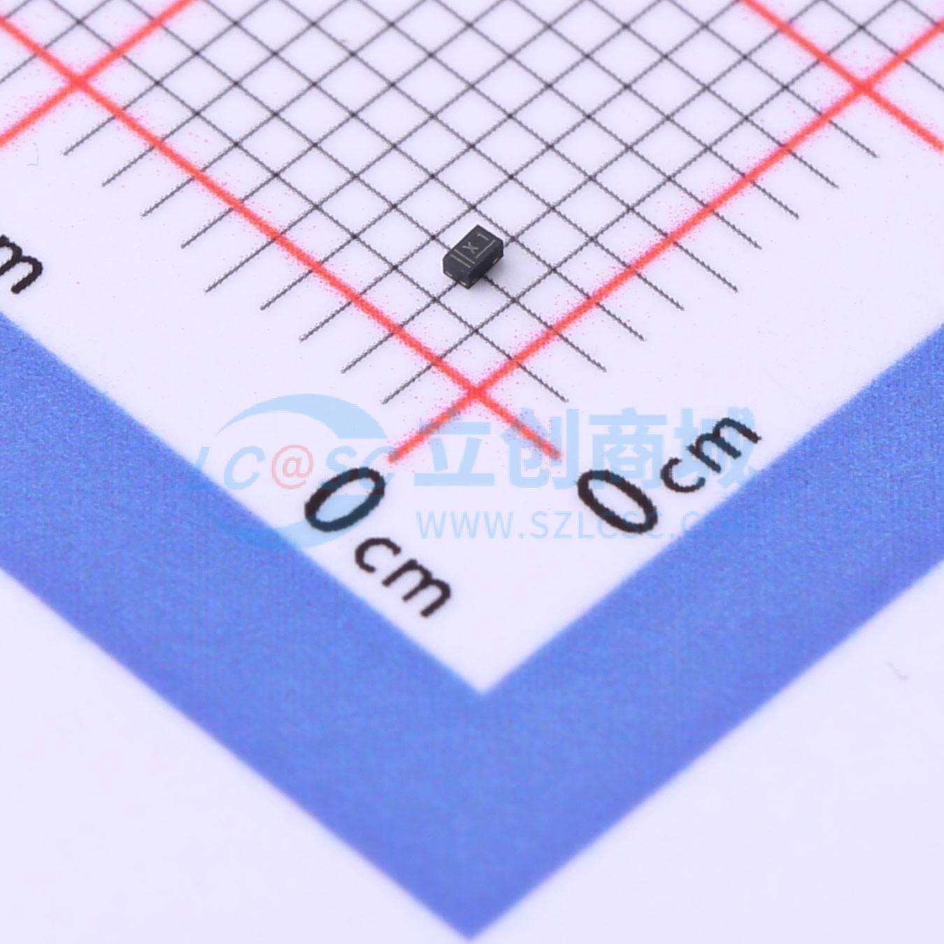 点击查看大图 PESD3V3V1BL实物图