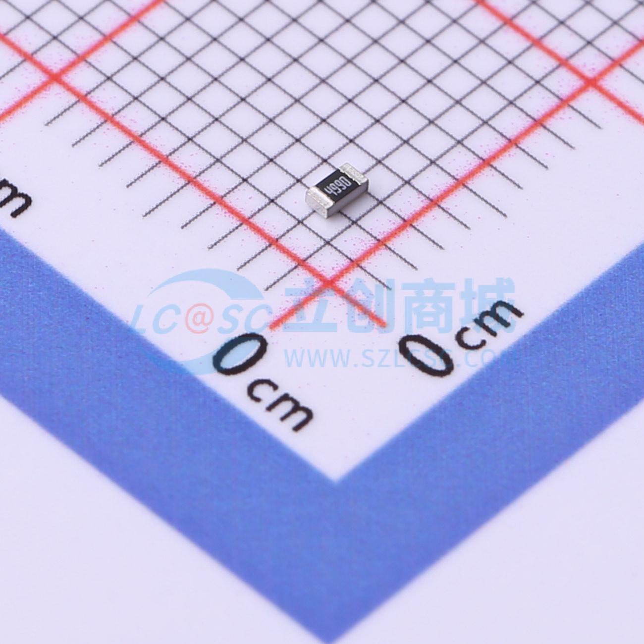 CRCW0603499RFKEAHP实物图