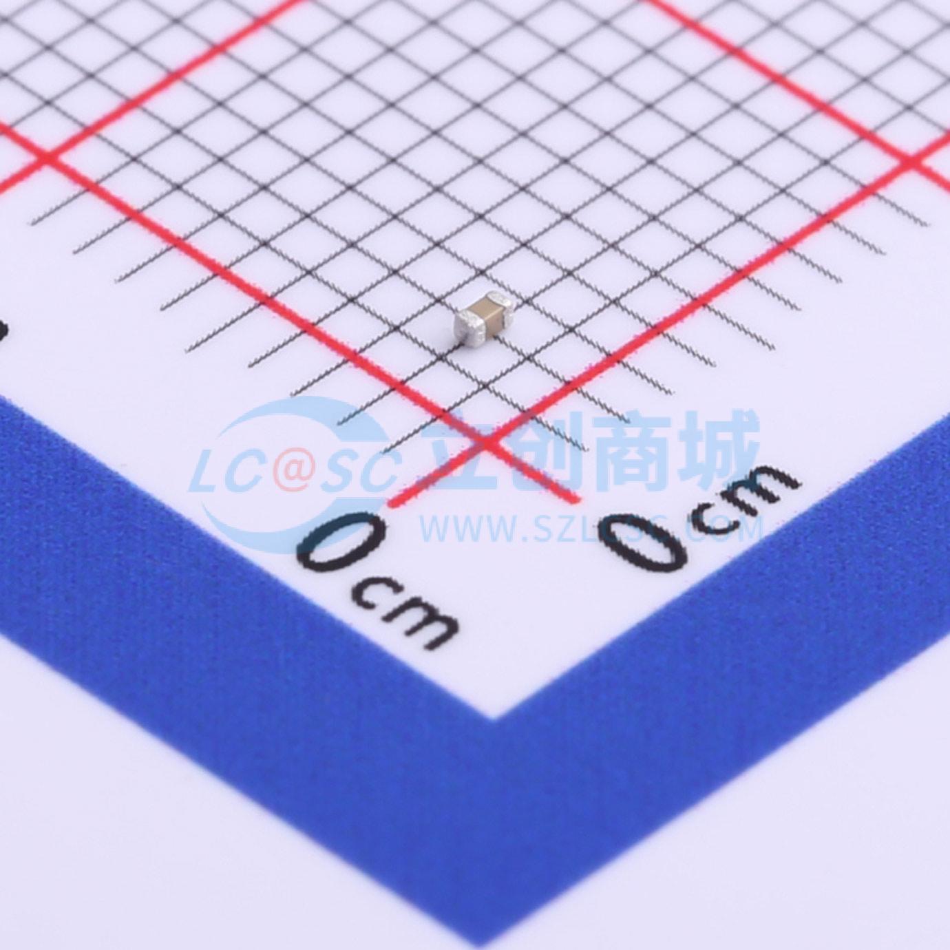 点击查看大图 CC0402KRX7R8BB561实物图