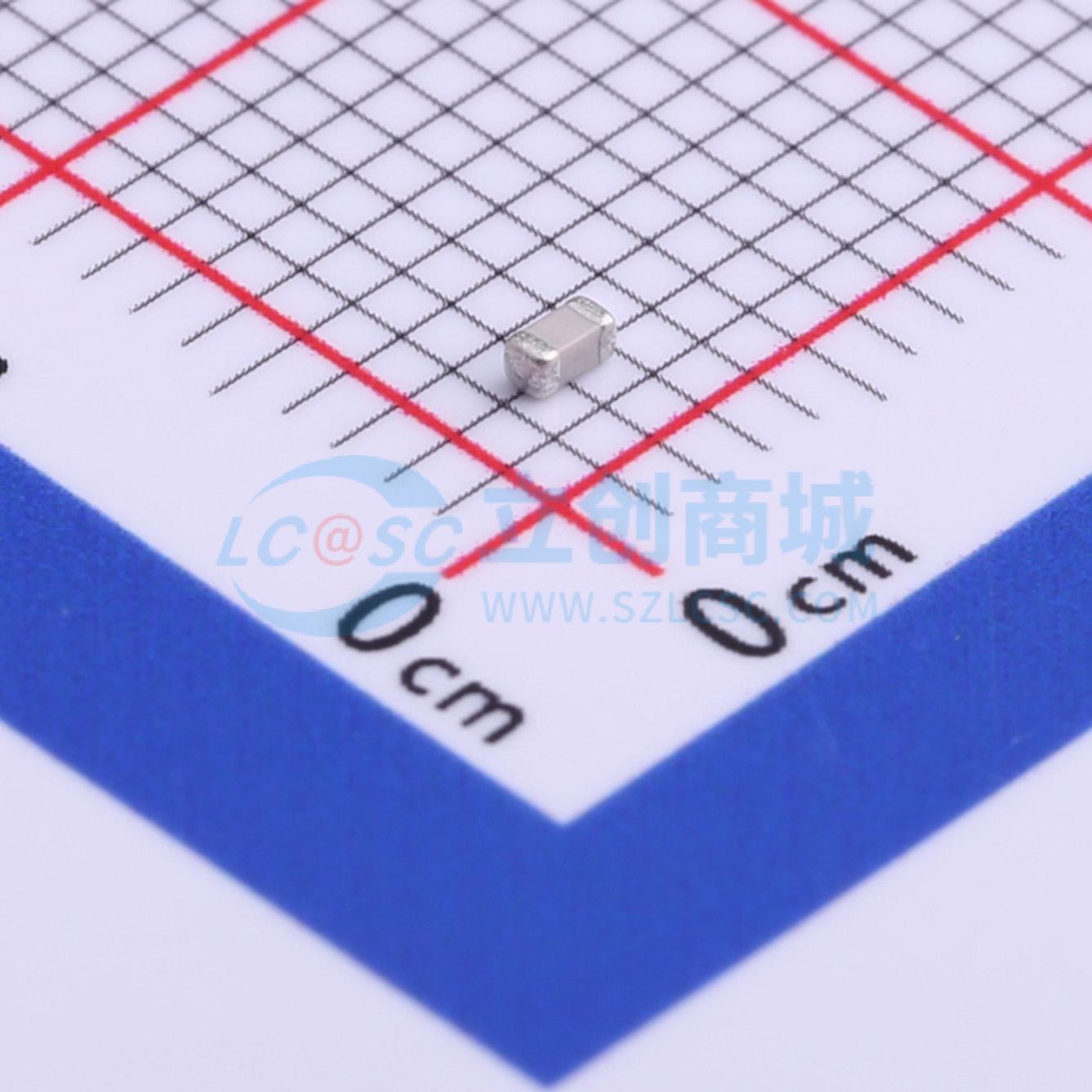 点击查看大图 CC0603JRNPO8BN220实物图