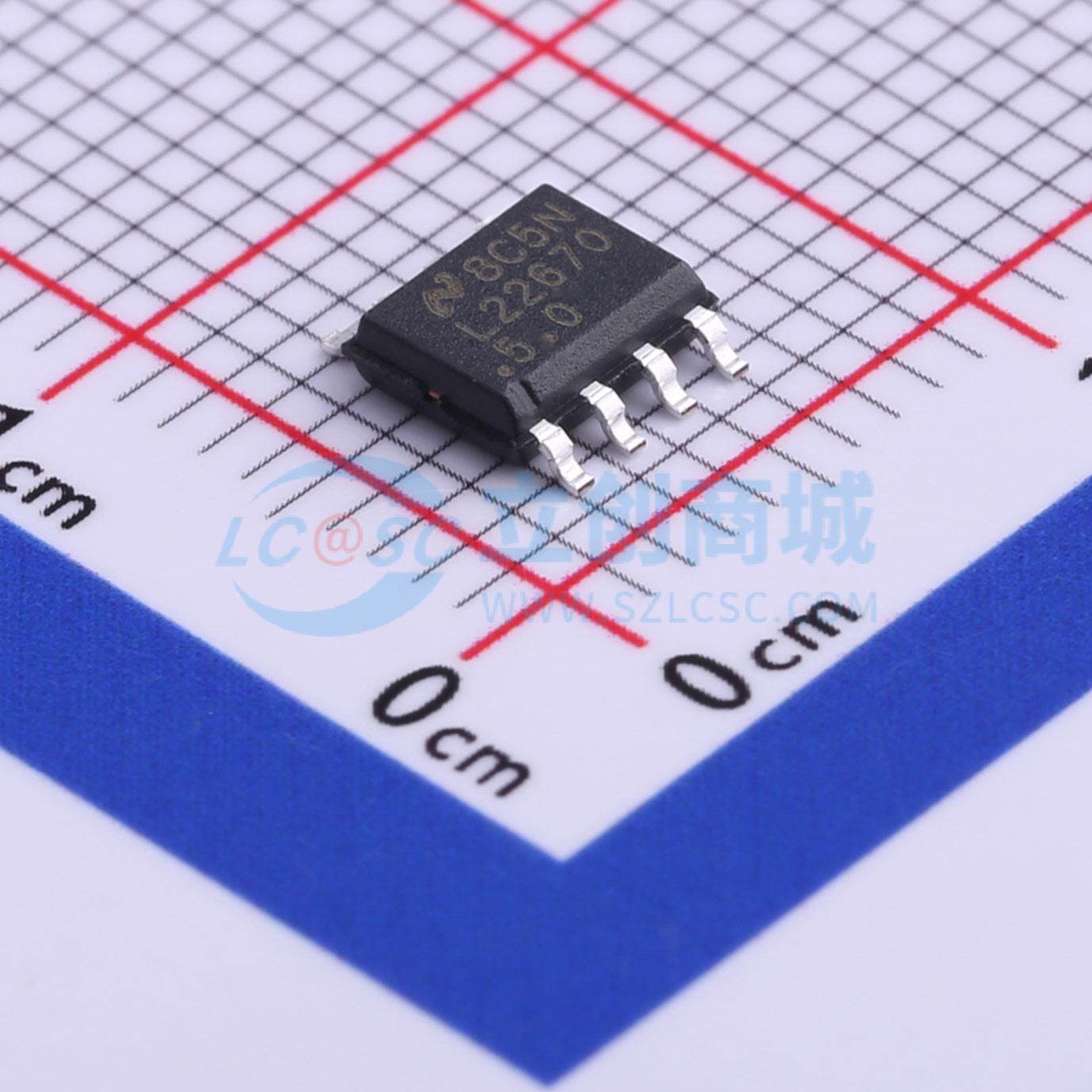 点击查看大图 LM22670MRX-5.0/NOPB实物图