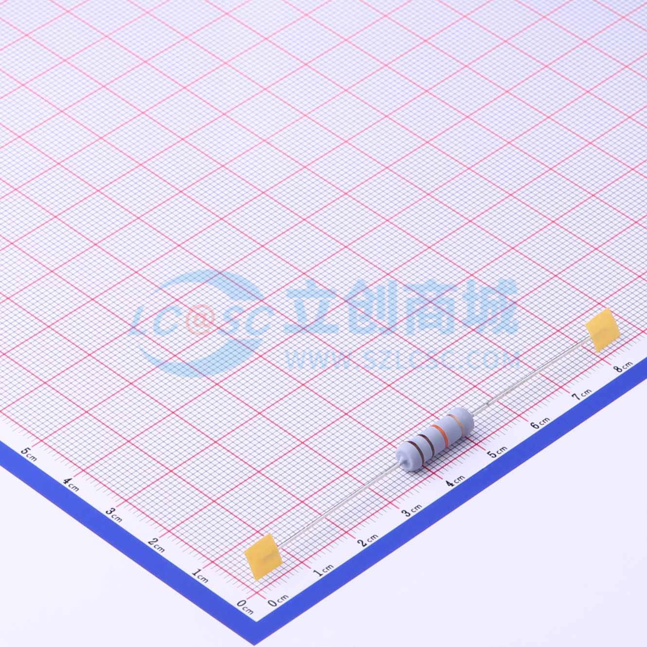 点击查看大图 MOF3WS-11KΩ±5%T实物图