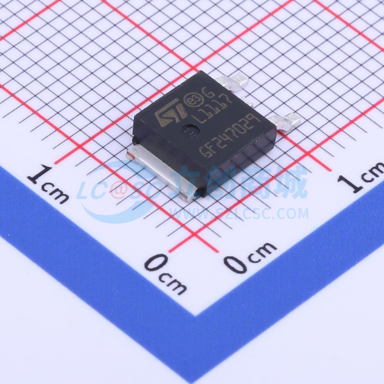 点击查看大图 LD1117DTTR实物图