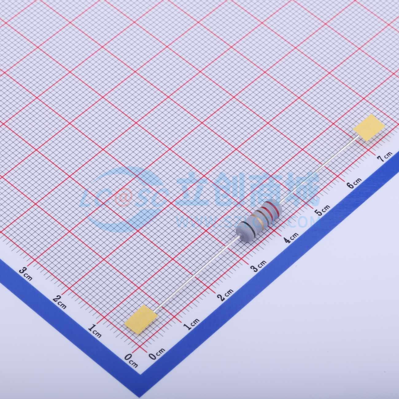 点击查看大图 KNP2WS-220Ω±5%T实物图