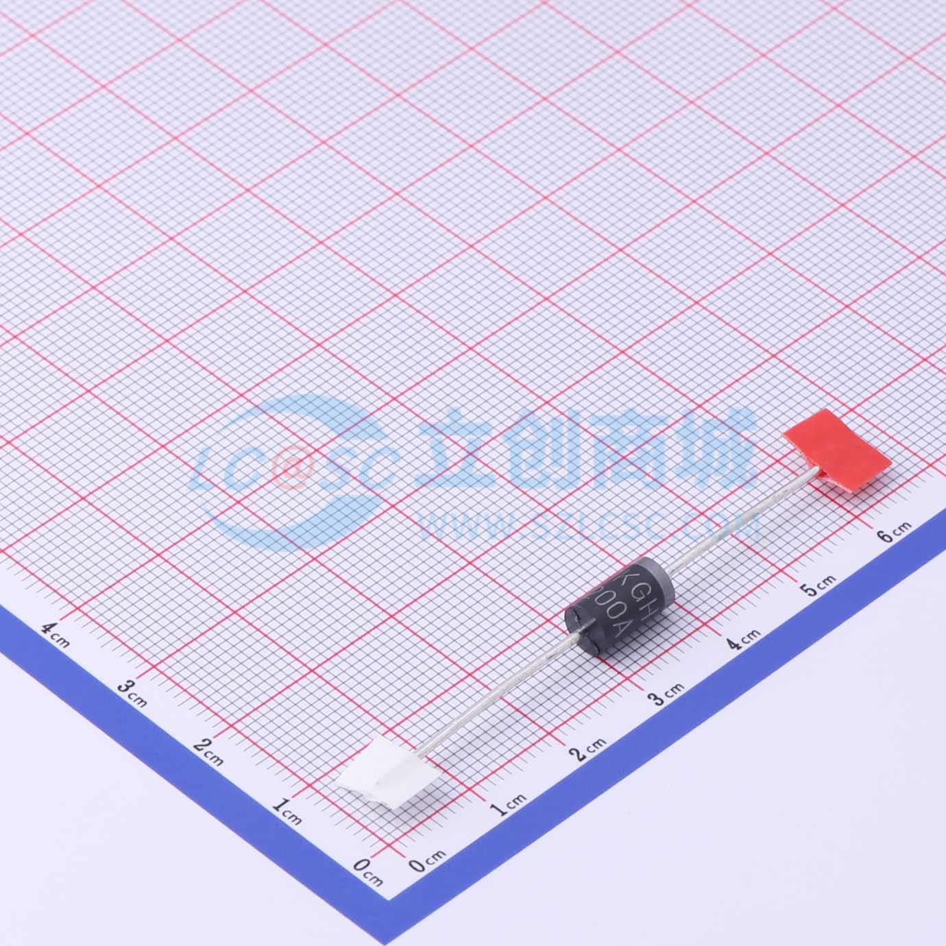 点击查看大图 1.5KE200A/B实物图