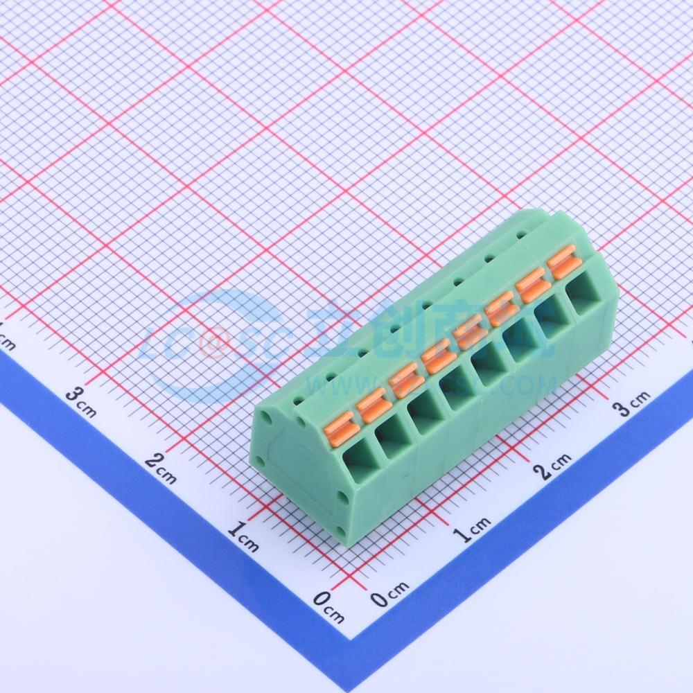点击查看大图 KF250NH-3.81-8P实物图