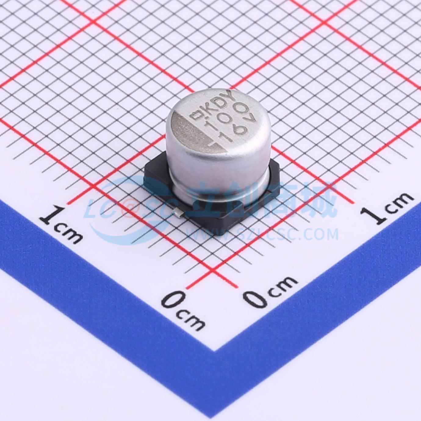 点击查看大图 EMVY160ADA101MF55G实物图