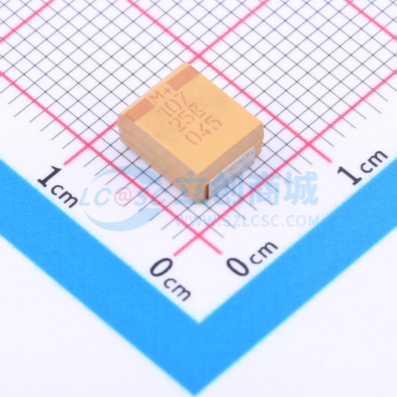 点击查看大图 T510E107M025ATE050实物图