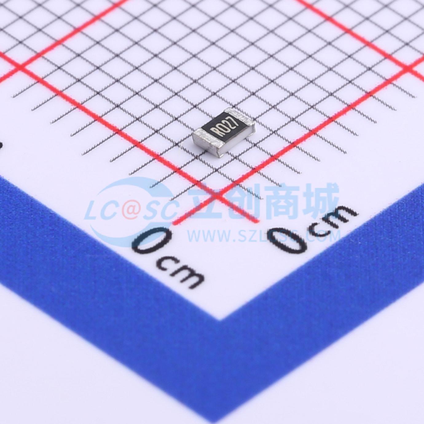 点击查看大图 0805W8F270MT5E实物图