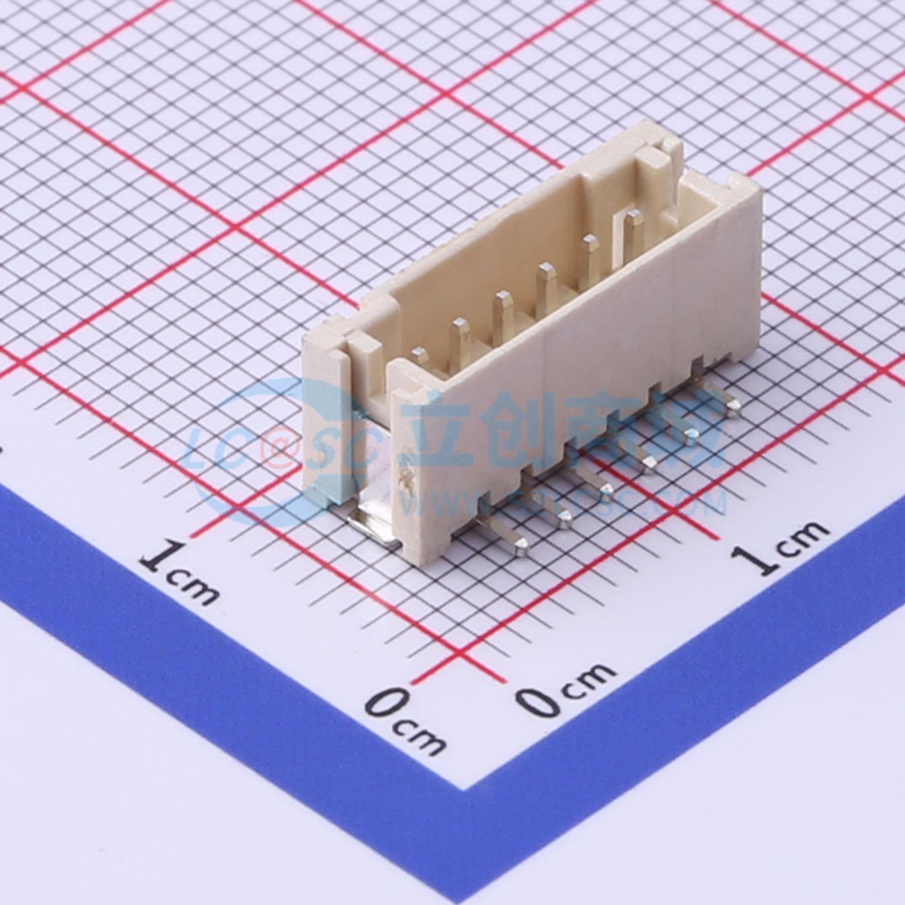 点击查看大图 PH2.0-6P-LT实物图
