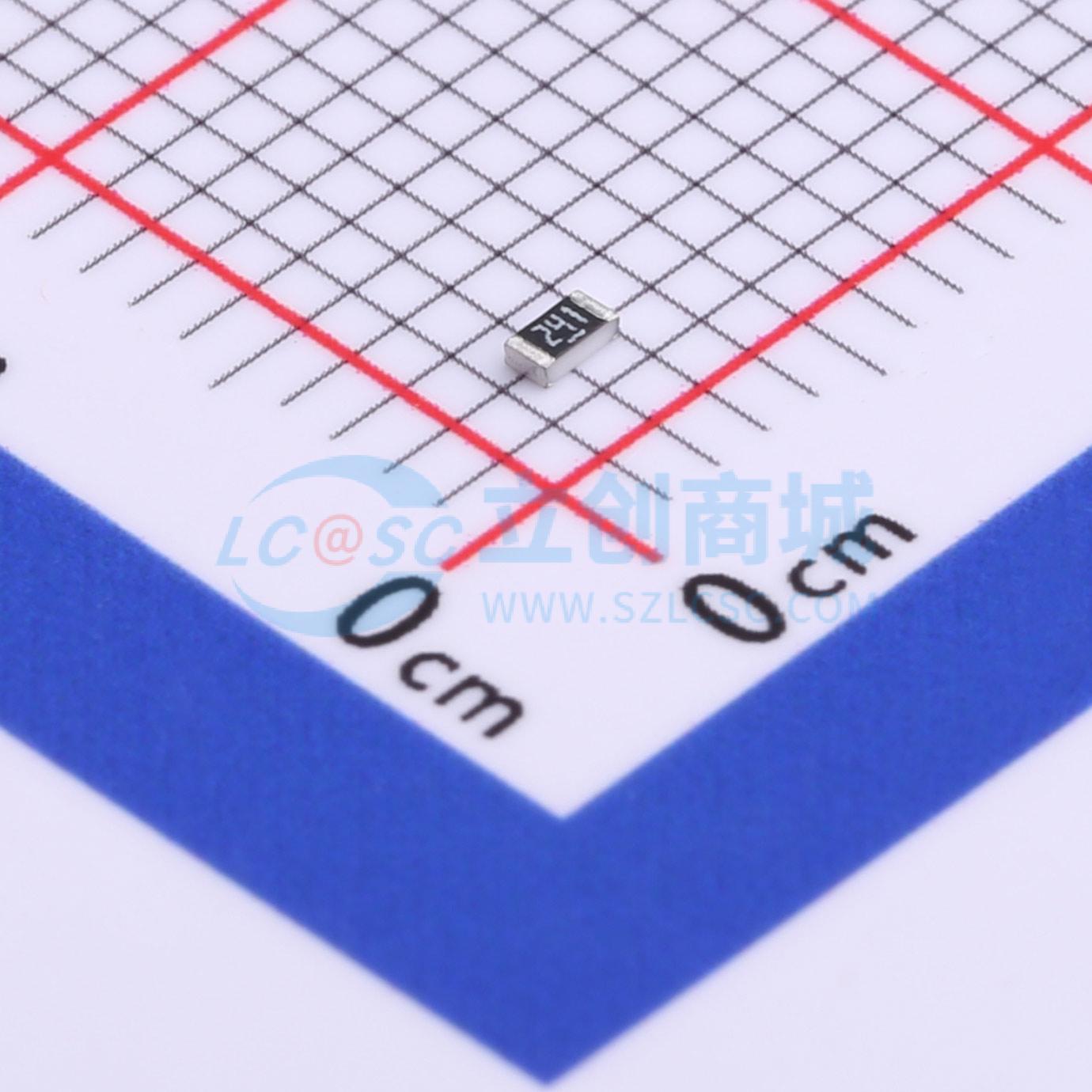 点击查看大图 RT0603BRD07240RL实物图