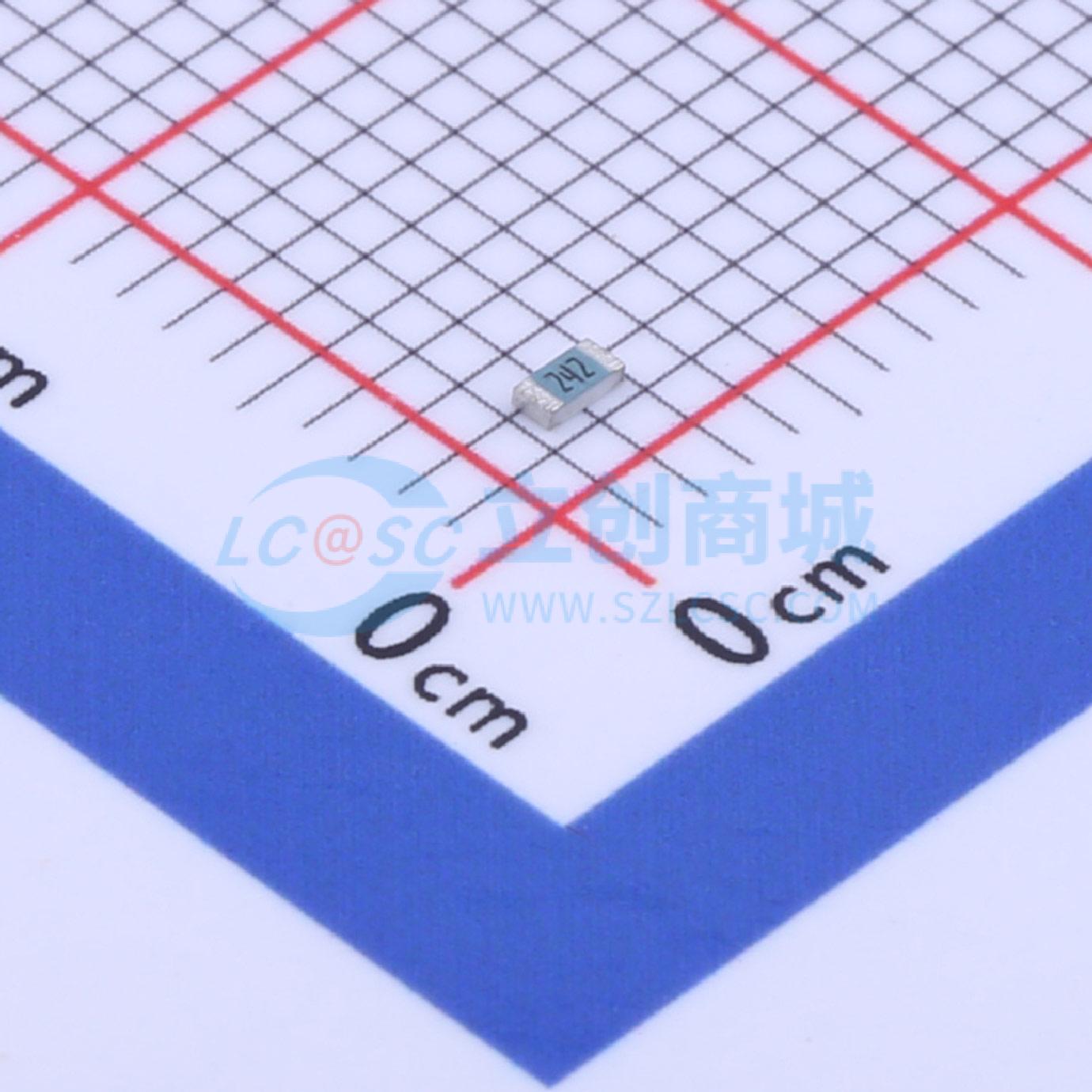 点击查看大图 RK73H1JTTD2401D实物图