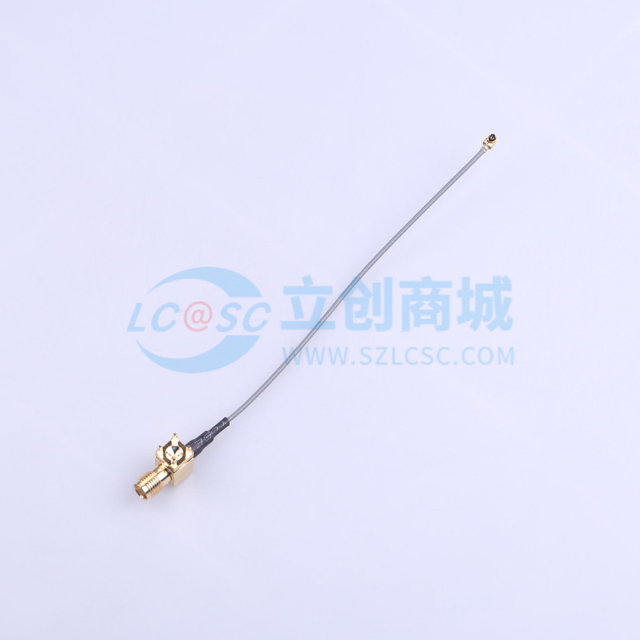 点击查看大图 HJ-IPEX1-SMA-RG1.32-138mm实物图