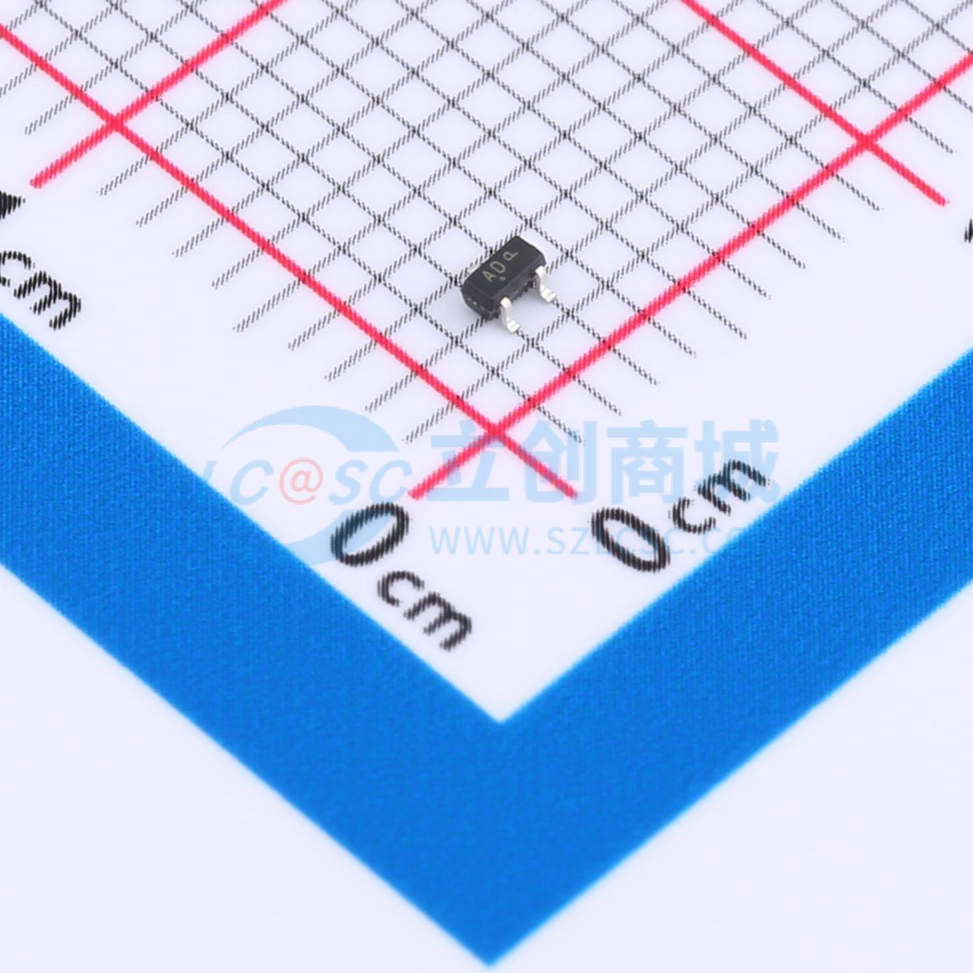 点击查看大图 SZESDR0502BT1G实物图