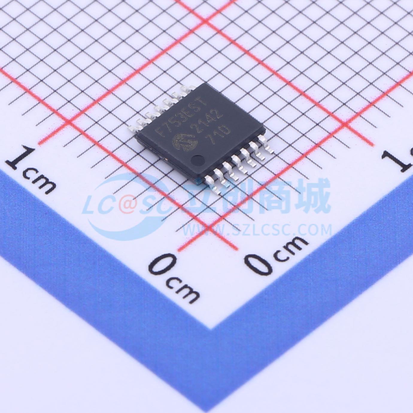 点击查看大图 PIC16F753-E/ST实物图