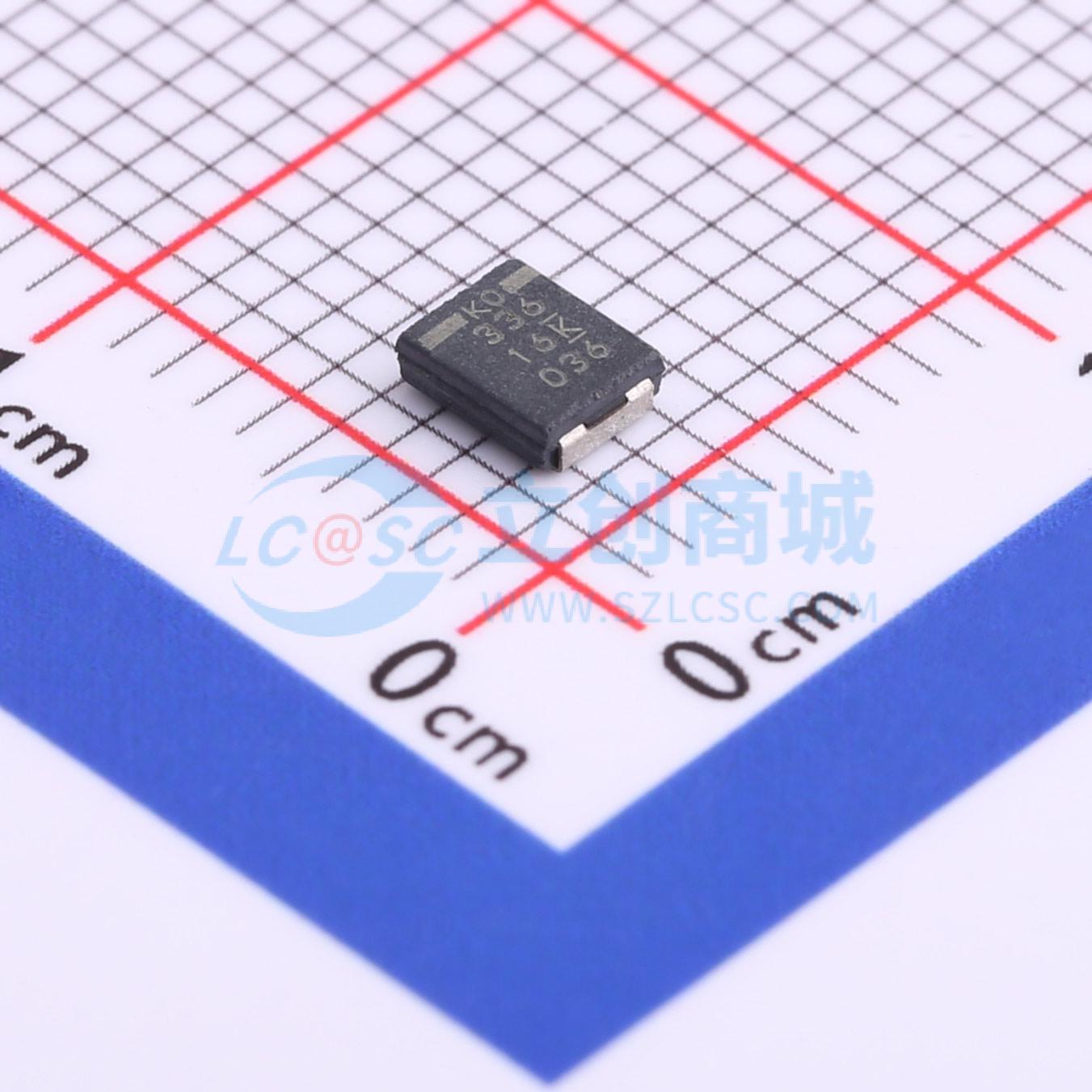 点击查看大图 T521T336M016ATE045实物图