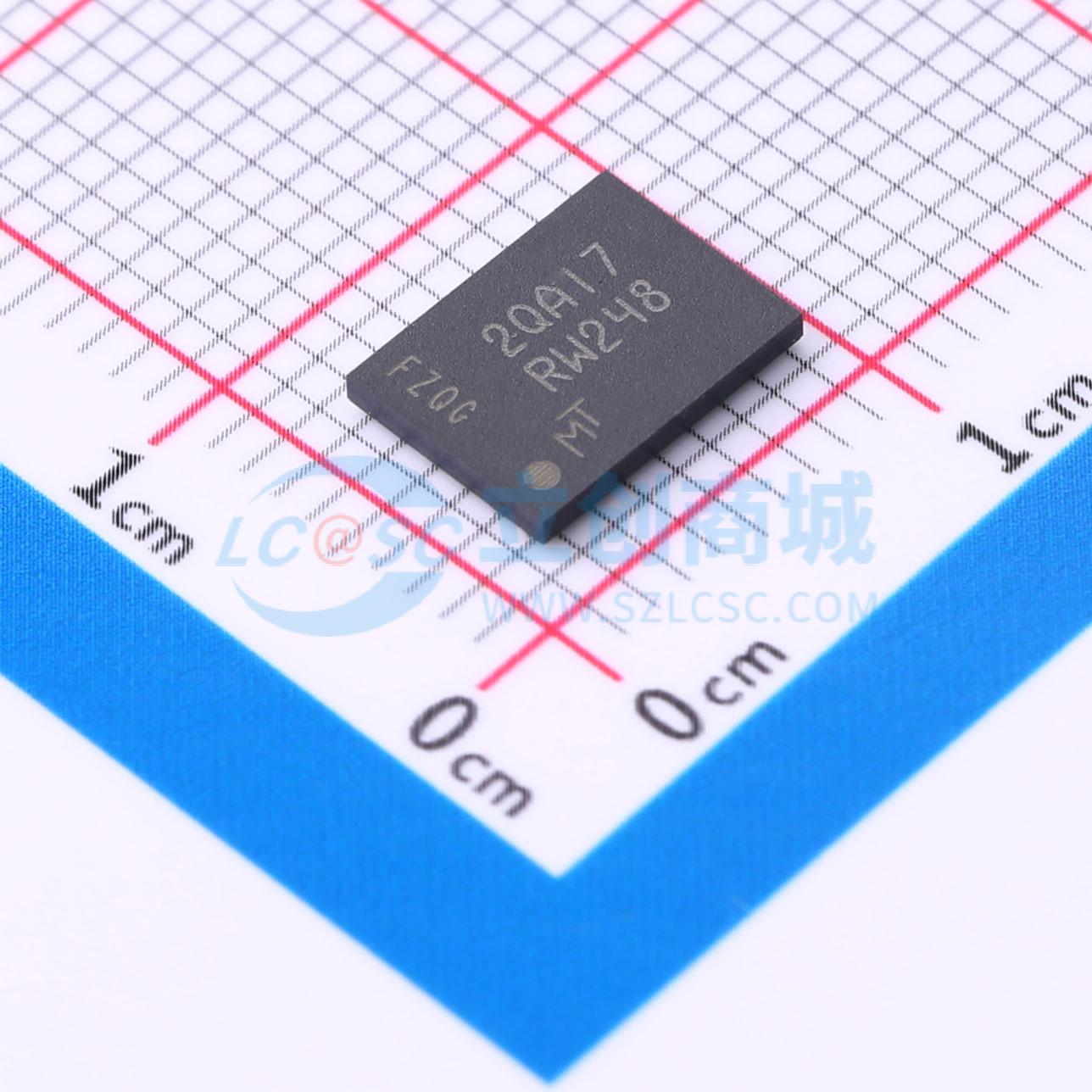 MT25QL01GBBB8E12-0AAT实物图