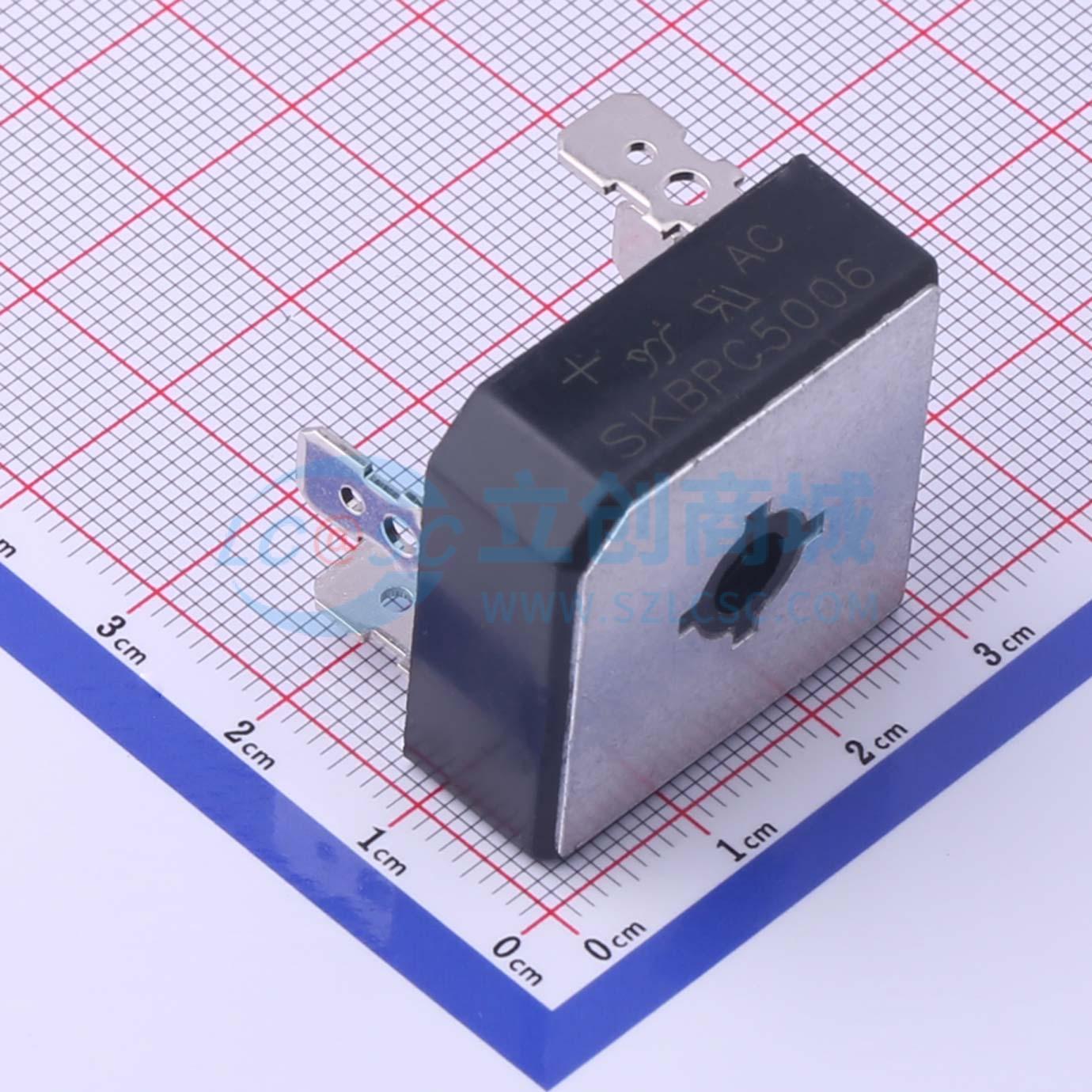 点击查看大图 SKBPC5006实物图