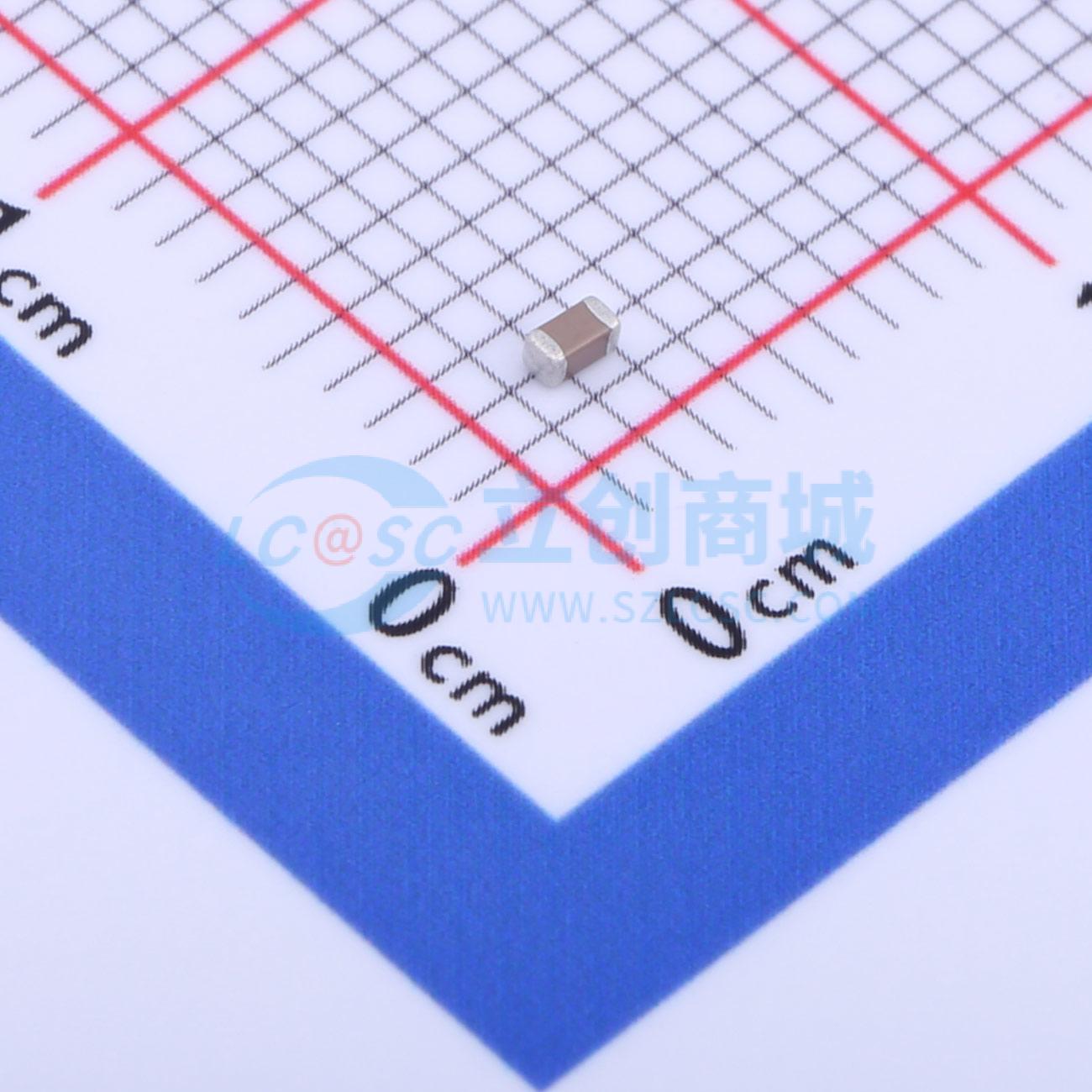 点击查看大图 0603B564K160NT实物图