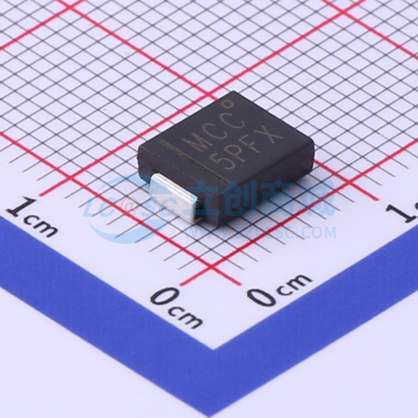 点击查看大图 5.0SMLJ48A-TP实物图