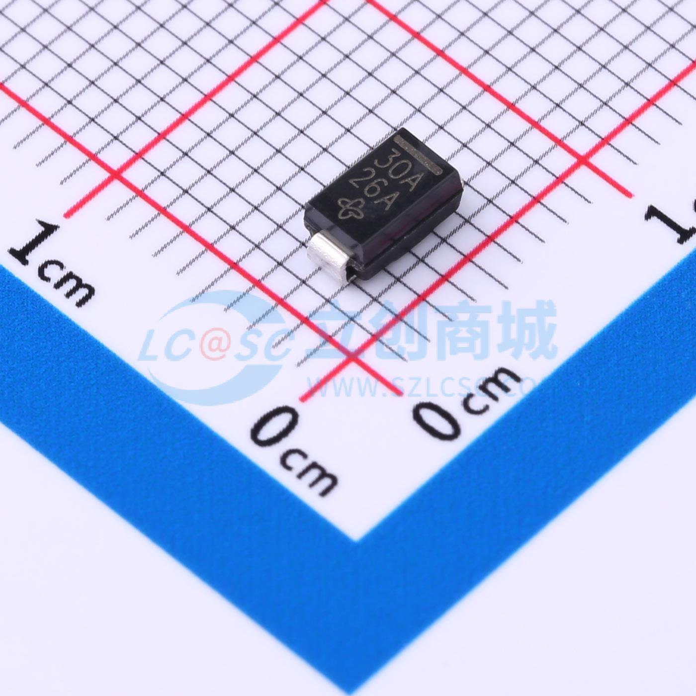 点击查看大图 P4SMA30A-E3/61实物图
