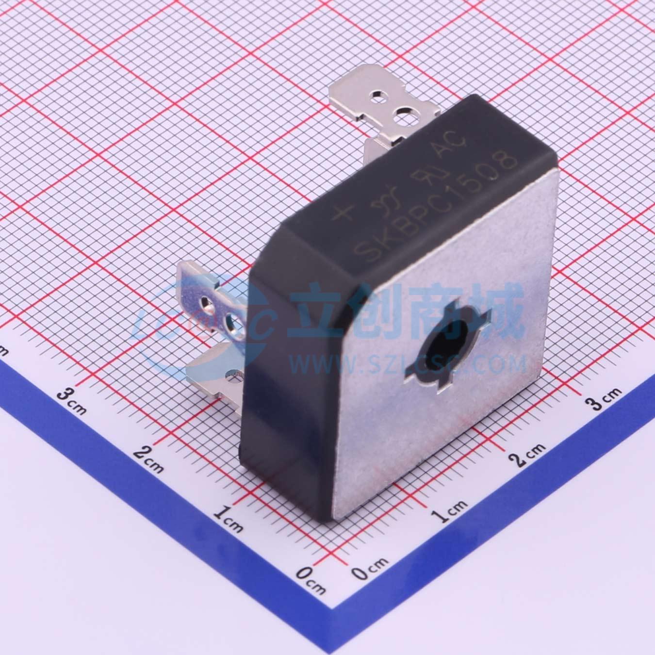 点击查看大图 SKBPC1508实物图