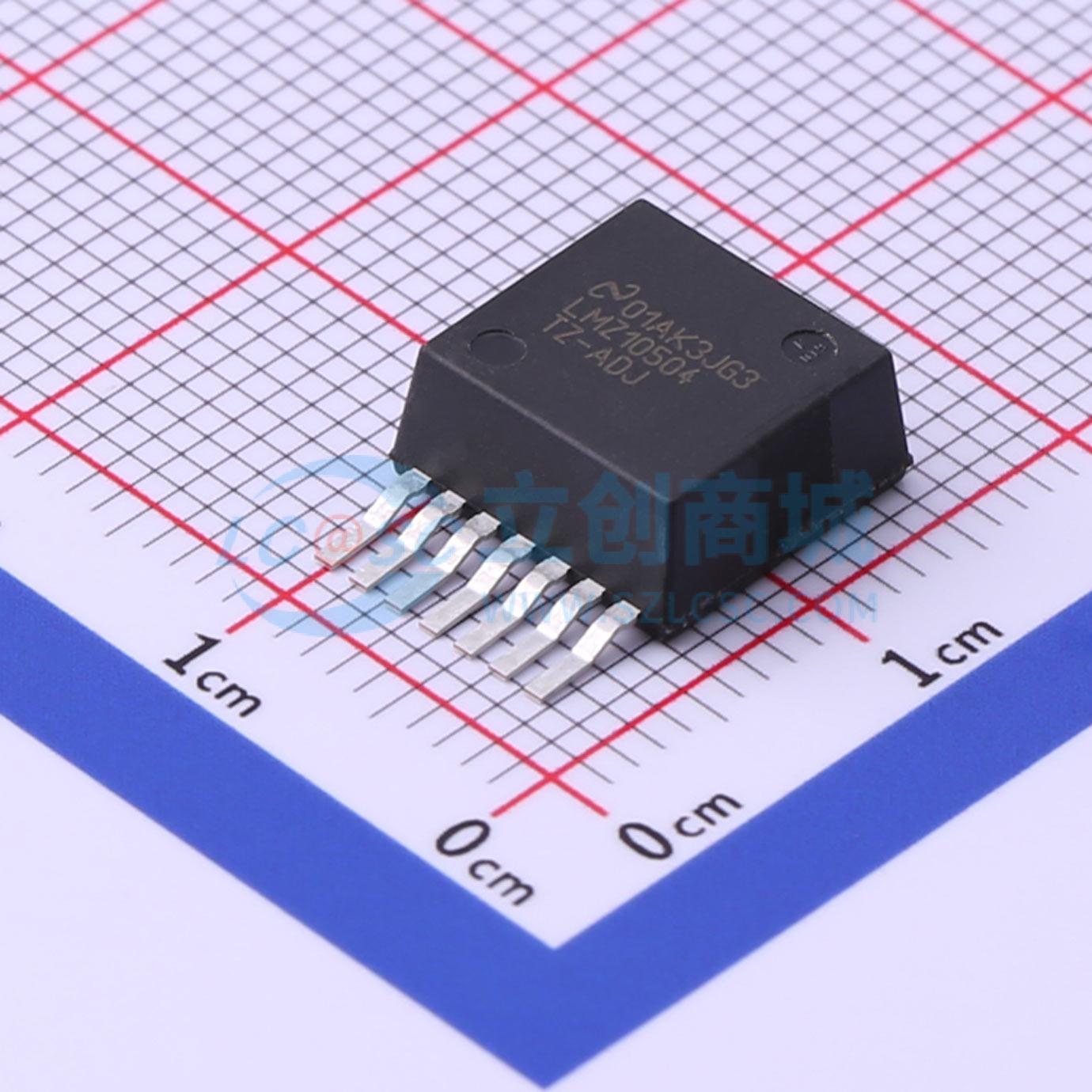 点击查看大图 LMZ10504TZ-ADJ/NOPB实物图