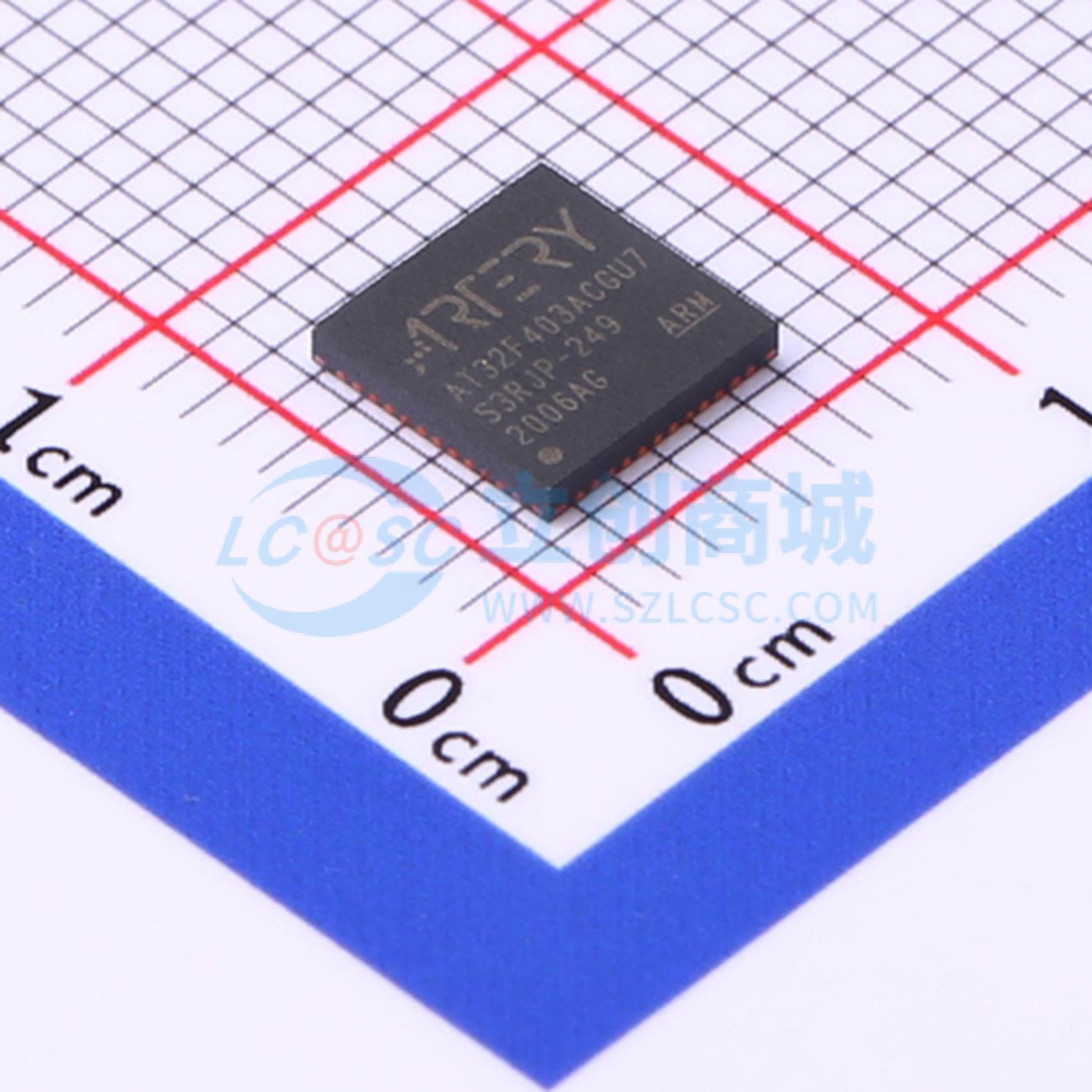 点击查看大图 AT32F403ACGU7实物图
